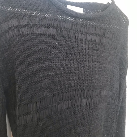 Black long sleeve top - Picture 2 of 3